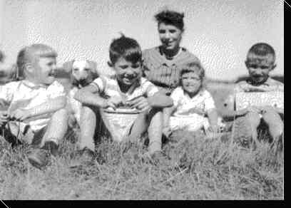 Family photo taken in 1958